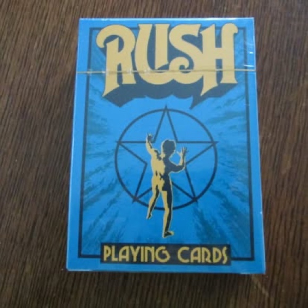 RUSH Band Playing Cards